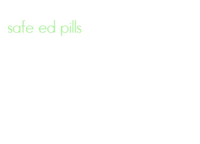 safe ed pills