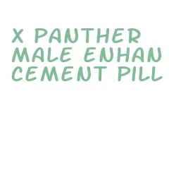 x panther male enhancement pill