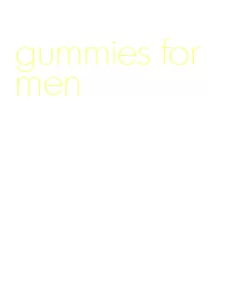 gummies for men