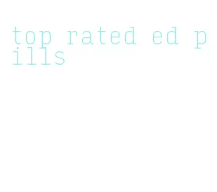 top rated ed pills