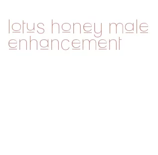 lotus honey male enhancement