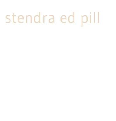 stendra ed pill