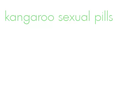 kangaroo sexual pills