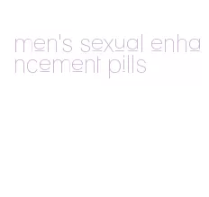 men's sexual enhancement pills