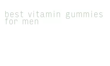 best vitamin gummies for men