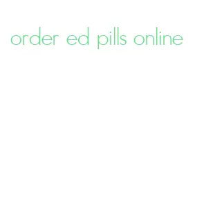 order ed pills online