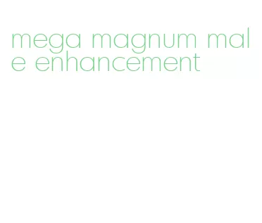 mega magnum male enhancement