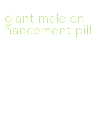 giant male enhancement pill