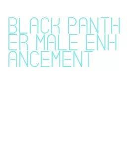 black panther male enhancement