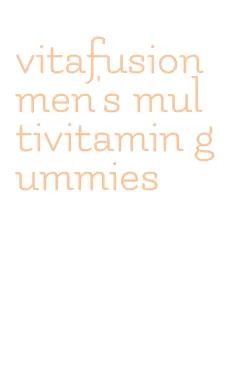 vitafusion men's multivitamin gummies