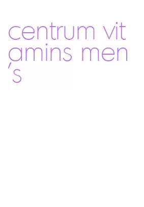 centrum vitamins men's