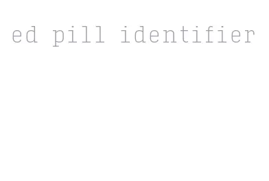 ed pill identifier