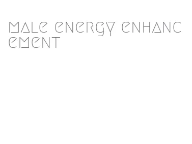 male energy enhancement