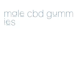 male cbd gummies