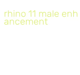 rhino 11 male enhancement