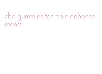 cbd gummies for male enhancements