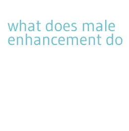 what does male enhancement do