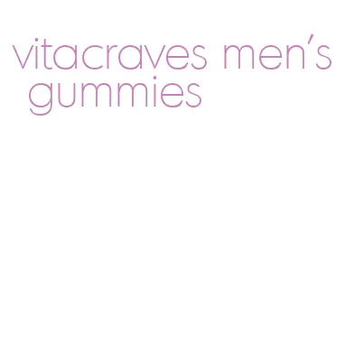 vitacraves men's gummies