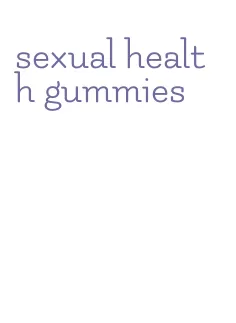 sexual health gummies