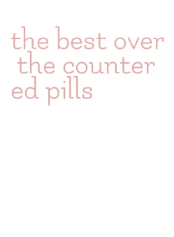 the best over the counter ed pills