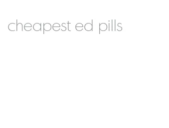 cheapest ed pills