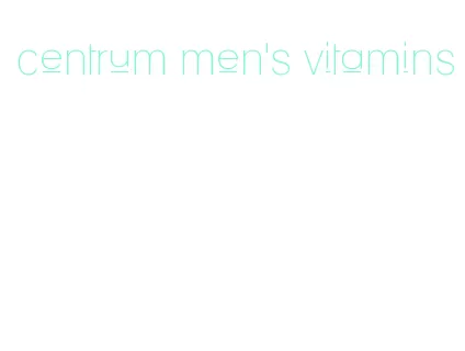 centrum men's vitamins