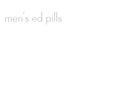 men's ed pills