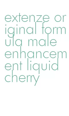 extenze original formula male enhancement liquid cherry