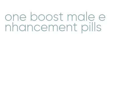 one boost male enhancement pills