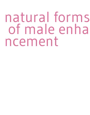 natural forms of male enhancement