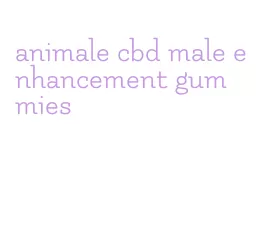 animale cbd male enhancement gummies