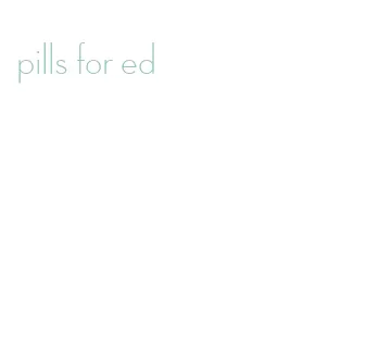 pills for ed