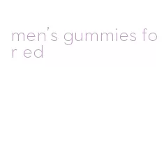 men's gummies for ed