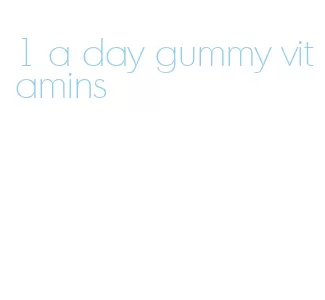 1 a day gummy vitamins