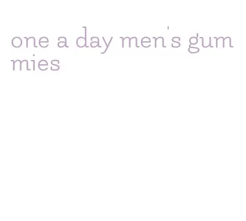 one a day men's gummies