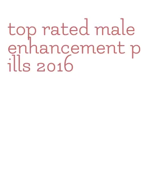 top rated male enhancement pills 2016