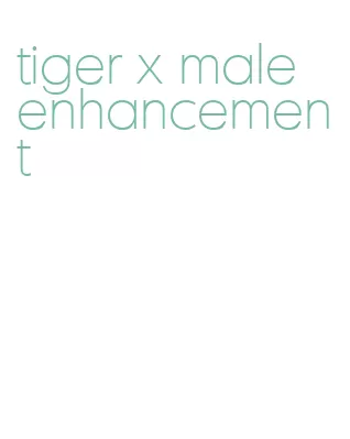 tiger x male enhancement