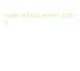 male enhancement patch