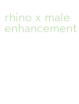 rhino x male enhancement