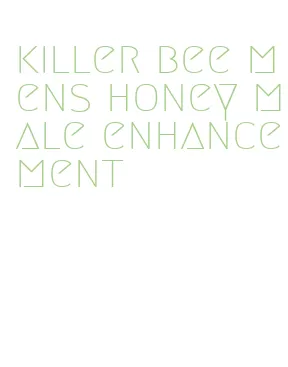 killer bee mens honey male enhancement