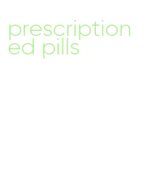 prescription ed pills