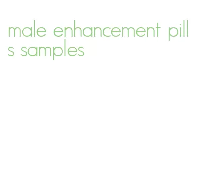 male enhancement pills samples