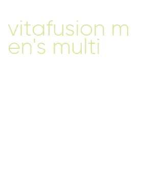 vitafusion men's multi