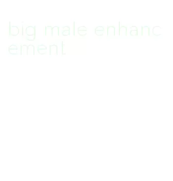 big male enhancement