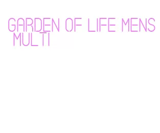 garden of life mens multi