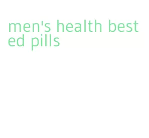 men's health best ed pills