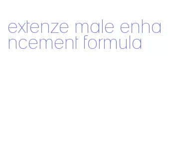 extenze male enhancement formula