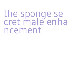 the sponge secret male enhancement