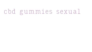 cbd gummies sexual