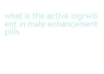 what is the active ingredient in male enhancement pills